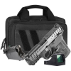 Smith & Wesson 14718 Equalizer 9mm 15rd Pistol Bundle, Viridian RFX11 Green Dot, Black