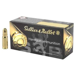 Sellier & Bellot 7.62x25mm Tokarev 85gr FMJ Handgun Ammo - 50 Rounds