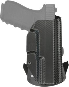 We the People Holsters Kydex OWB Paddle Holster Glock 20/21 Right Hand Carbon Fiber