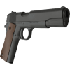 Tisas 1911A1 U.S Army 7+1 .45 ACP Full Size Government Model - Brown Plastic Grips. Turkish Made By Tisas.