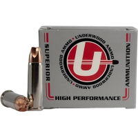 Underwood Ammo Xtreme Defender .38 Special +P 100gr Copper Solid Monolithic 20rd Nickel-Plated Brass.