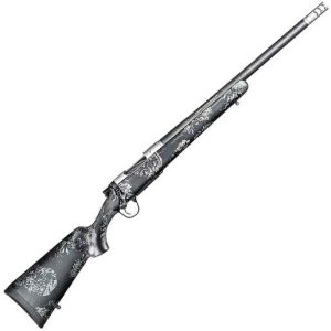 Christensen Arms Ridgeline FFT 6mm Creedmoor Natural Stainless Carbon with Gray Accents Bolt Action Rifle - 20in - Black
