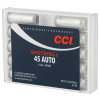 CCI PEST CONTROL 45 ACP 120gr 1/3oz #9 Shotshell Ammunition | 10 Rounds