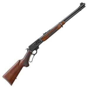 Marlin Model 336 Classic 30-30 Winchester Satin Blued Lever Action Rifle - 20.25in - Brown