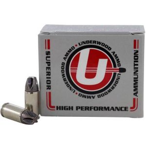 Underwood Ammo Xtreme Defender 9mm Luger 68gr Solid Monolithic Handgun Ammo - 20 Rounds