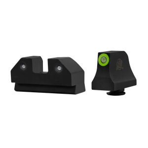 XS Sight Systems R3D Suppressor Height Tritium Night Sights for Glock 42, 43, 43X, 48 Pistols - Green