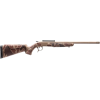 CVA Scout SS TD Single Shot Rifle 450 Bushmaster 22" Fluted Flat Dark Earth Threaded Barrel Flat Dark Earth Frame Duck Camo Field Stock