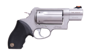 Taurus Judge Public Defender 45 Colt Revolver in Matte Stainless