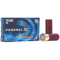 Federal Power-Shok 12 Gauge Buckshot 00 Grain 9 Pellets 5 Rounds