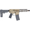 Q LLC Sugar Weasel, Semi-Automatic AR-15, 300 Blackout, 7" Barrel, 30+1, Cherry Bomb, Clear Anodized, SBA3 Brace, Magpul K Grip - SW300BLK7PISTOL
