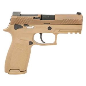 Sig Sauer P320-M18 9mm Luger 3.9in Coyote PVD Pistol - 10+1 Rounds - Tan Carry