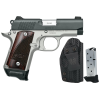 Kimber Micro 9 Two-Tone RTC-K Bundle 3300256 Pistol 9mm 3.15" 7+1 SA Rosewood Grips