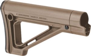 Magpul Industries MOE Fixed Carbine Mil-Spec Stock AR-10/AR-15/SR-25 8.8 in Flat Dark Earth