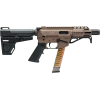 Freedom Ordnance FX9P FX9P4-FDE 9mm Luger Pistol, 4" Barrel, 31+1, Semi-Auto, Flat Dark Earth, KAK Shockwave Brace.