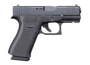 Glock 43X 9mm 3.4" 10rd Pistol, Black - UX4350201FR