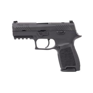 Sig Sauer P320 Compact 9mm 3.90" Compact Pistol 10rds, Black - Sleek and Reliable - 320C-9-BSSP-10