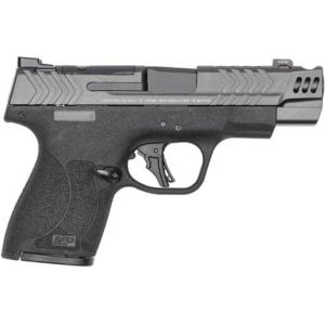 Smith & Wesson Performance Center M&P9 Shield Plus Carry Micro Compact 9mm Luger 4in Black Pistol - 10+1 Rounds Micro-Compact