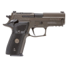 Sig Sauer 229R9LEGIONR2 P229 Compact Legion 3.90" 10+1, Legion Gray Cerakote, Picatinny Rail/Beavertail Frame, Romeo 1 Cut Slide, Black G10 Grip