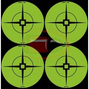BIRCHWOOD CASEY Target Spots 3" Green Target - 40 targets