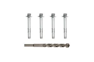 LIBERTY Concrete Floor Safe Anchoring Kit