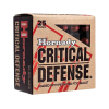 Hornady Critical Defense 38 Special +P Ammo 110 Grain Hornady FTX Polymer Tip Box of 25