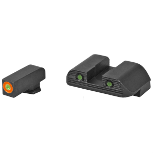 Glock Glock Bold Sights By Ameriglo 47283, Night Sight, .165 in Front Fits Gen3 and Gen4 G20, G21, G29, G30, G31