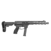 Foxtrot Mike 9MM Hybrid, Front Charging 10" Pistol, SBA3 Brace w/ Micro Blast Diffuser- (1) 27 Round Magazine - FM9H-F109-BS