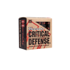 Hornady 90250: 9mm Luger 115 gr FTX Critical Defense, 25/Box