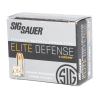 Sig Sauer Elite Performance 9mm Luger Ammo 124 Grain Sig V-Crown Jacketed Hollow Point Box of 20