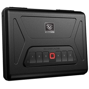 Vaultek BKD2B-SB Barikade Series 2 Biometric Compacted Pistol Smart Safe, Black
