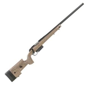 Bergara B-14 HMR 22-250 Remington Graphite Black Cerakote Brown Bolt Action Rifle - 24in