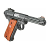 Ruger Mark IV Hunter 40177 Pistol 22 LR 5.5" Barrel 10+1 Semi-Auto Blue Fluted HiViz Front Sight