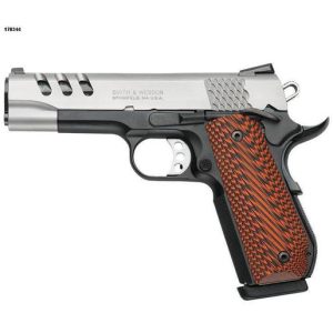 Smith & Wesson 1911 Performance Center 45 Auto (ACP) 4.25in Matte Stainless Pistol - 8+1 Rounds - Black
