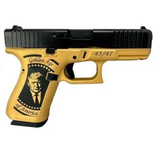 Glock G19 Gen5 Trump Victory Golden Age 9mm Pistol