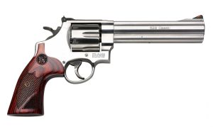 Smith & Wesson Model 629 Deluxe .44 Magnum 6.5" Revolver, Textured Wood Grips - 150714