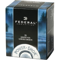 Federal Power-Shok .357 Magnum 180gr Jacketed Hollow Point Nickel-Plated Brass Case 20rd.
