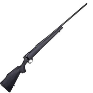 Weatherby Vanguard Obsidian 22-250 Remington Blued Bolt Action Rifle - 24in - Black