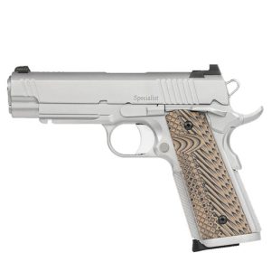 Dan Wesson Specialist Commander 45 Auto (ACP) 4.25in Stainless Steel Pistol - 8+1 Rounds - Gray
