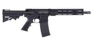 PSA 11.5" Carbine 5.56 1/7 Nitride 10.5" Lightweight Hex MLOK Classic HAR-15 Pistol - Black