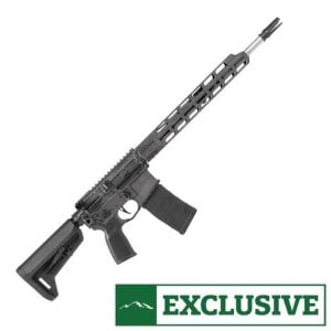 Sig Sauer M400 Tread V2 5.56mm NATO 16in Disasters Earth Semi Automatic Modern Sporting Rifle - 30+1 Rounds - Black