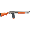 Mossberg 590M Pro 50220 Shotgun 12 Gauge 18.5" Barrel 10+1 Pump Mag-Fed Tungsten Gray Cerakote/Orange