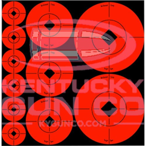 BIRCHWOOD CASEY Target Spots Assort - 1" - 60, 2" - 30 & 3" 10pk