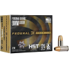 Federal Premium Personal Defense 9mm Luger Ammo 124 Grain Federal HST Jacketed Hollow Point Box of 20