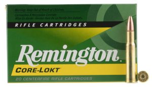 Remington Core-Lokt 180 gr Pointed Soft Point .30-40 Krag Ammo, 20/box - R30402
