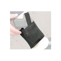 Desantis Apache Ankle Holster, Fits Small Frame Revolver, Left Hand, Black Leather 062BBSRZ0