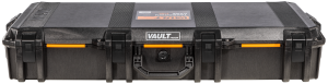 Pelican Black Crushproof Rifle Gun Case - Foam Padding Lockable with Polymer Material and Latches VCV700