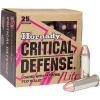 HORNADY Critical Defense Lite 38 Special 90gr FTX Ammunition | 25 Rounds