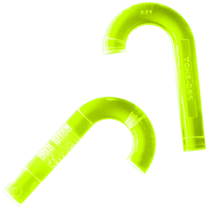Pro-Shot BLGREEN2PK UV Bore Light .22 Cal/ 9mm & Up, Rifle/, Pistol Fiber Optic Illuminator Neon Green 2 Pack