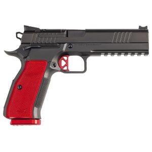 Dan Wesson DWX 9mm 5" Bbl 19rd Optic Ready Pistol w/Front Fiber Optic/Rear HAJO Sight, 1913 Pic Rail, Ambi Manual Safety 92003