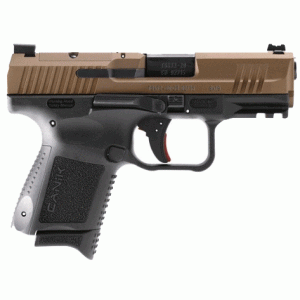 Canik TP9 Elite SC 15rd 3.5" 9mm Pistol, Black/Bronze - HG5610B-N